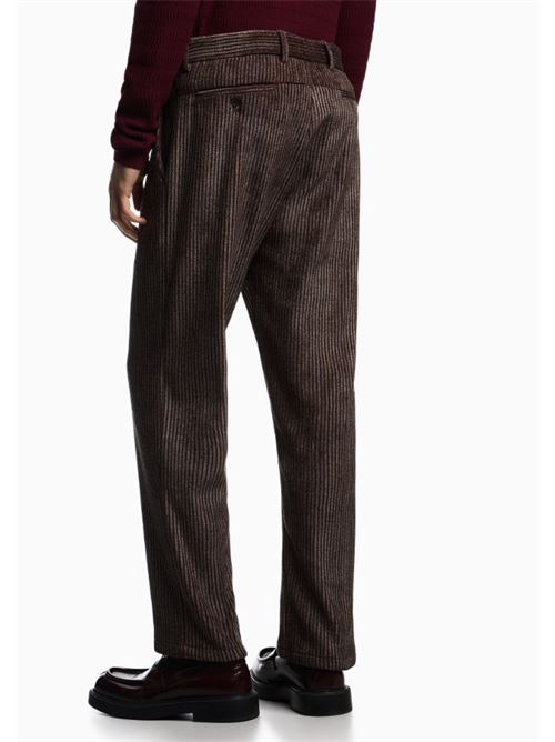 Printed corduroy trousers Emporio Armani | EM001761 TE16802.P6005